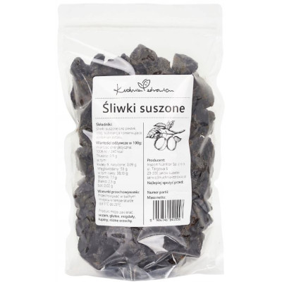 Śliwki suszone 1KG Kuchnia...