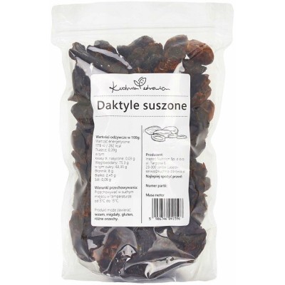 Daktyle suszone 1KG Kuchnia...
