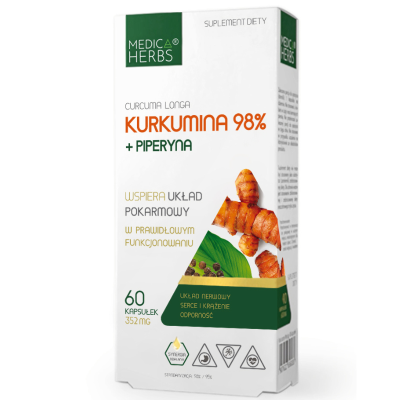 MEDICA HERBS KURKUMINA 98%...
