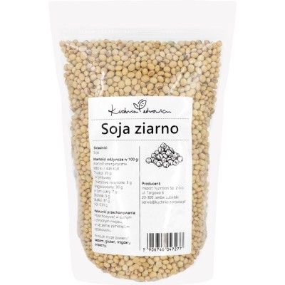 Soja ziarno 1kg Kuchnia...