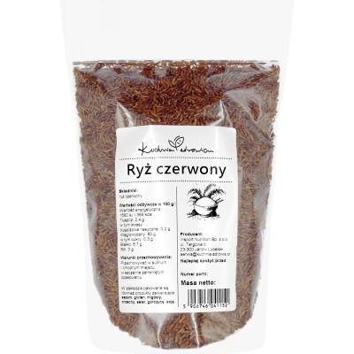 Ryż czerwony 1kg Kuchnia...