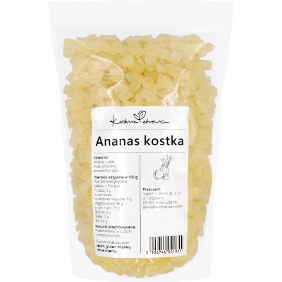Ananas Kandyzowany w Kostce...
