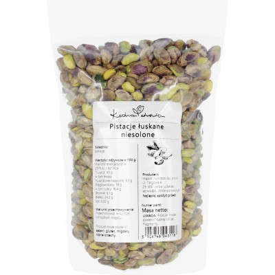 Pistacje łuskane niesolone...