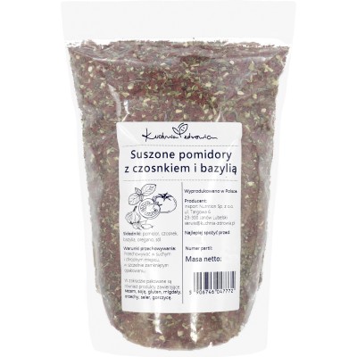 Suszone pomidory z bazylią...