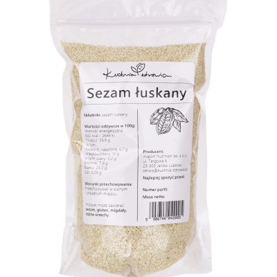 Sezam łuskany biały Kuchnia...