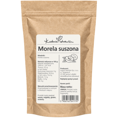 Morela suszona Kuchnia Zdrowia