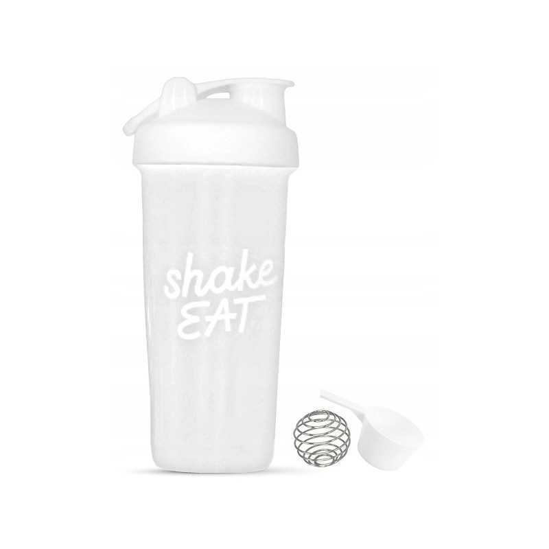 Insport Nutrition Shaker biały przezroczysty 600ml