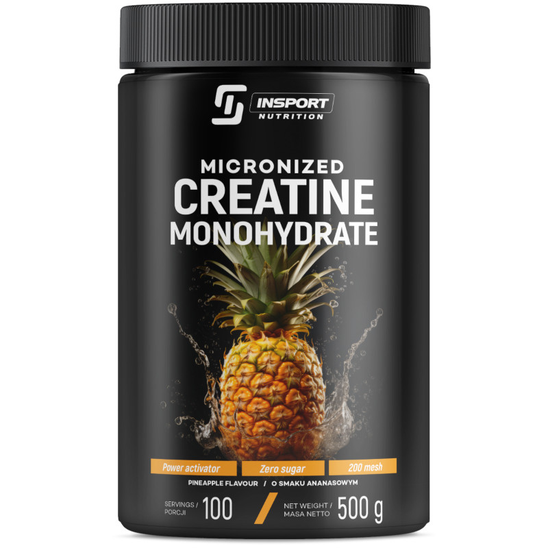 Creatine Monohydrate 500g Insport Nutrition (Wybierz smak: Kiwi)