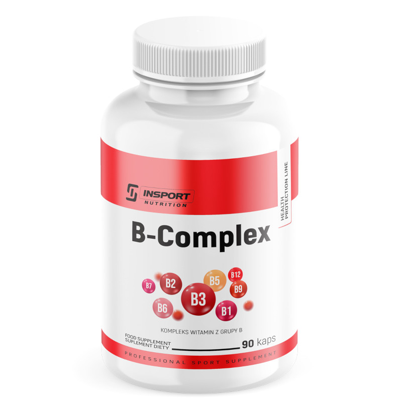 Witamina B-Complex 90 kapsułek Insport Nutrition