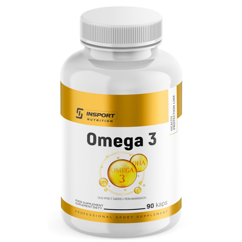 Omega-3 90 kapsułek Insport Nutrition