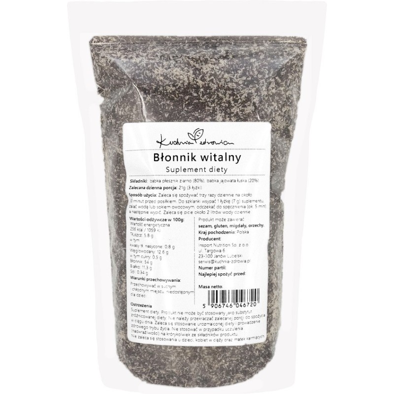 Błonnik witalny 1kg Kuchnia Zdrowia